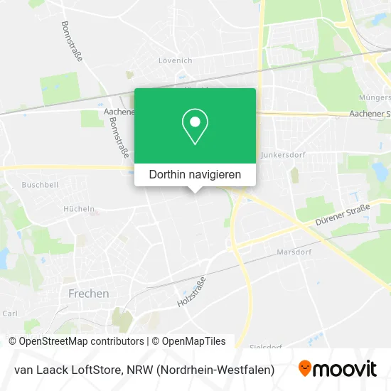 van Laack LoftStore Karte