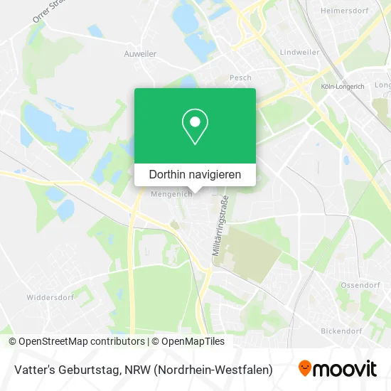 Vatter's Geburtstag Karte