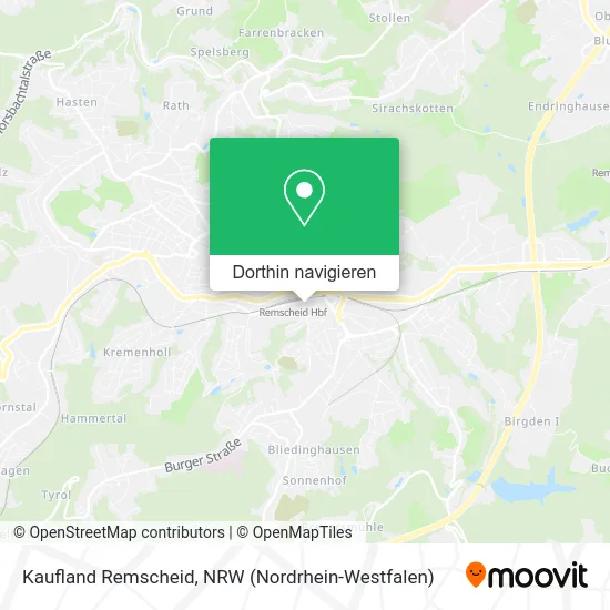 Kaufland Remscheid Karte