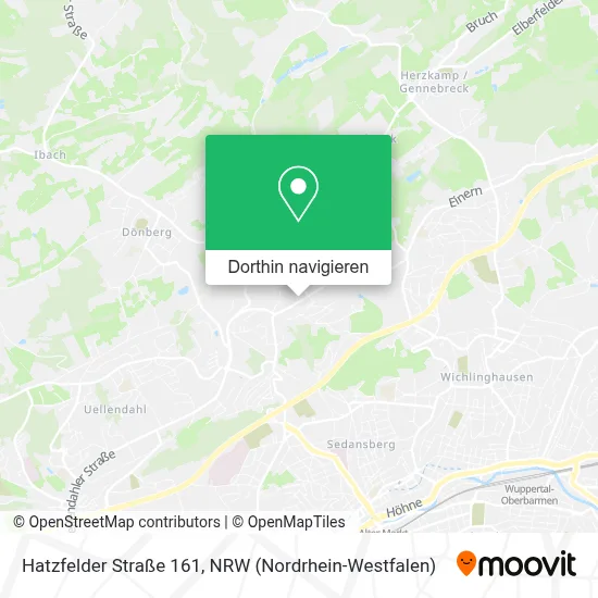Hatzfelder Straße 161 Karte