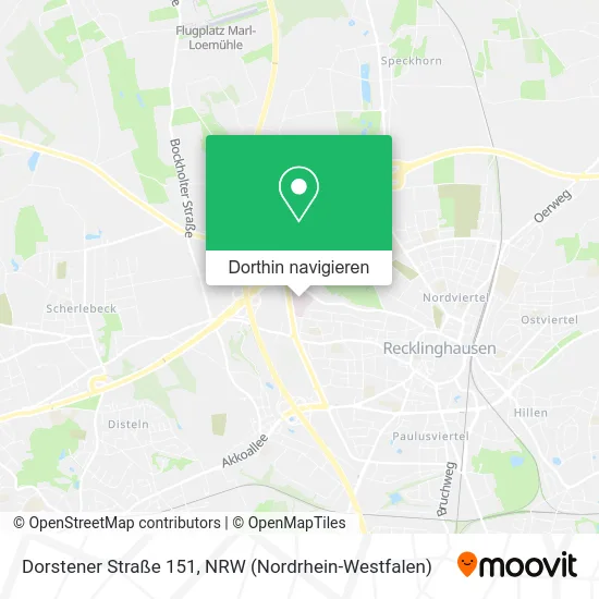 Dorstener Straße 151 Karte
