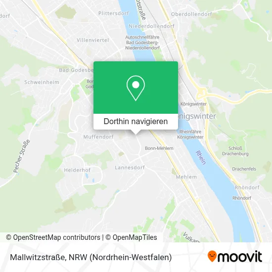 Mallwitzstraße Karte