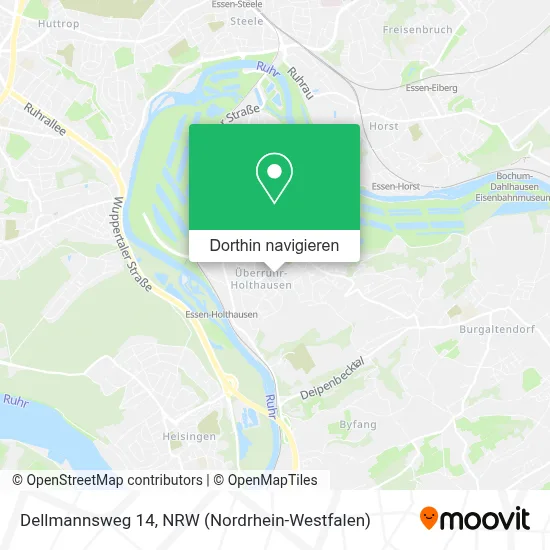 Dellmannsweg 14 Karte