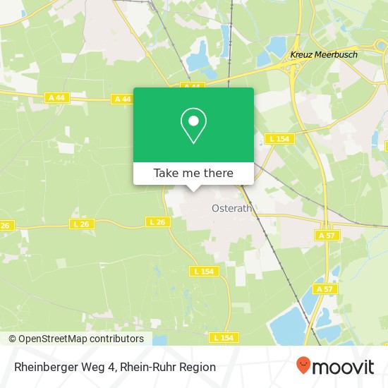 Rheinberger Weg 4 Karte