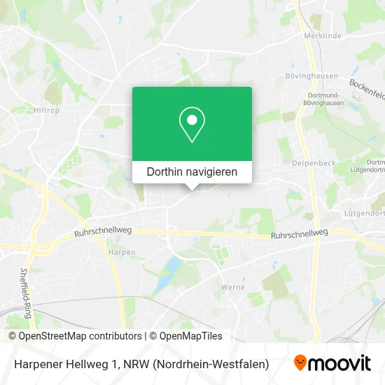 Harpener Hellweg 1 Karte