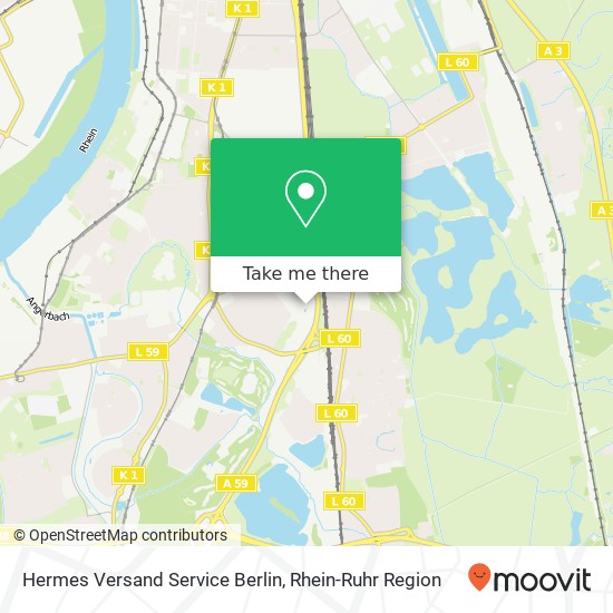 Hermes Versand Service Berlin Karte