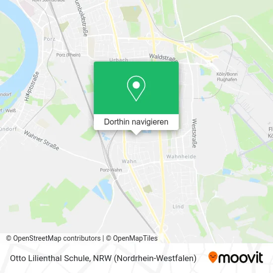Otto Lilienthal Schule Karte