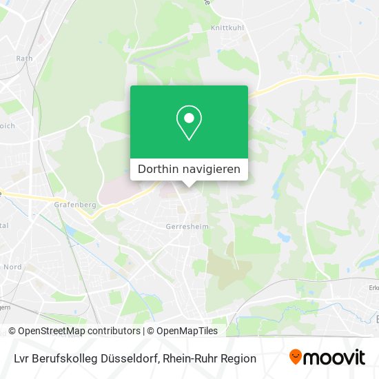 Lvr Berufskolleg Düsseldorf Karte