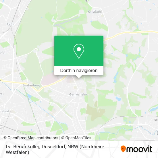 Lvr Berufskolleg Düsseldorf Karte