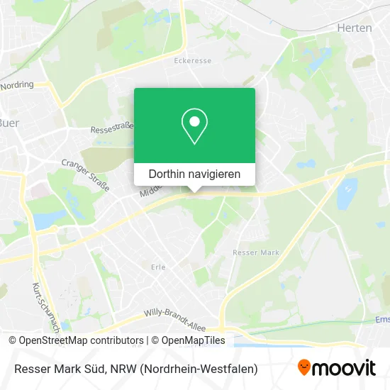 Resser Mark Süd Karte