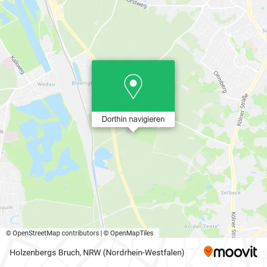 Holzenbergs Bruch Karte