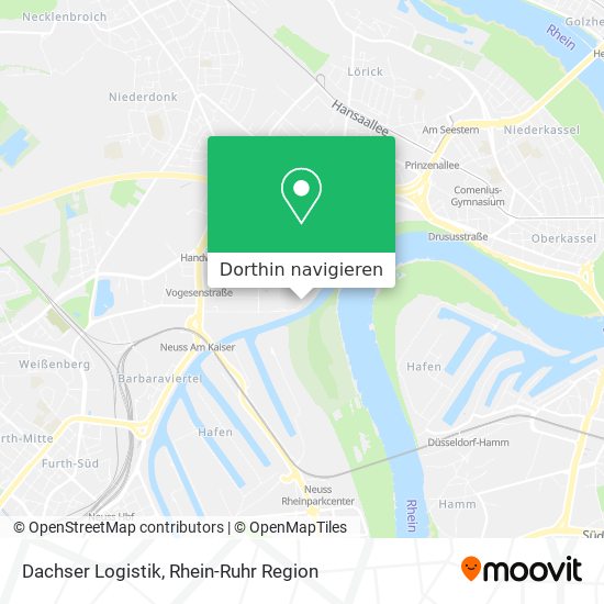 Dachser Logistik Karte