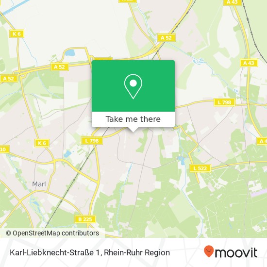 Karl-Liebknecht-Straße 1 Karte