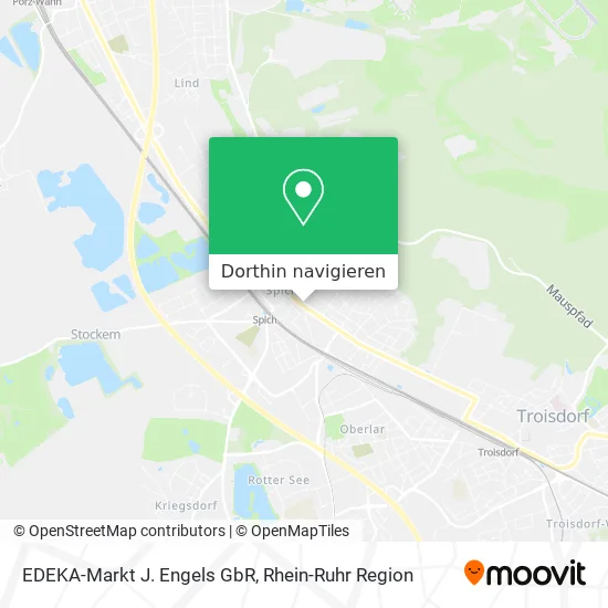 EDEKA-Markt J. Engels GbR Karte