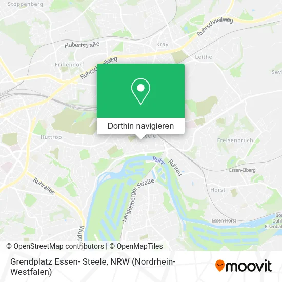 Grendplatz Essen- Steele Karte