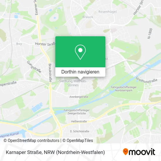 Karnaper Straße Karte