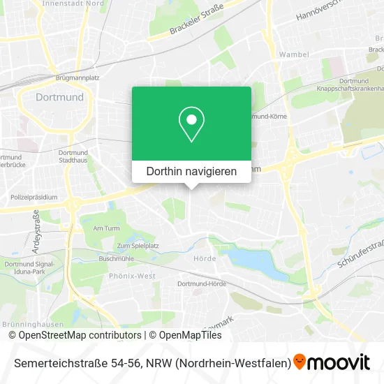 Semerteichstraße 54-56 Karte