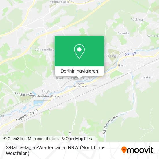 S-Bahn-Hagen-Westerbauer Karte
