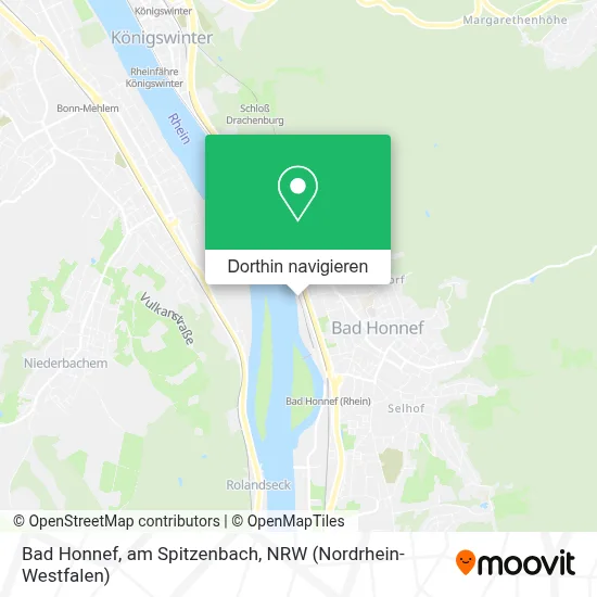 Bad Honnef, am Spitzenbach Karte