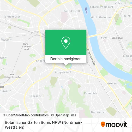 Botanischer Garten Bonn Karte