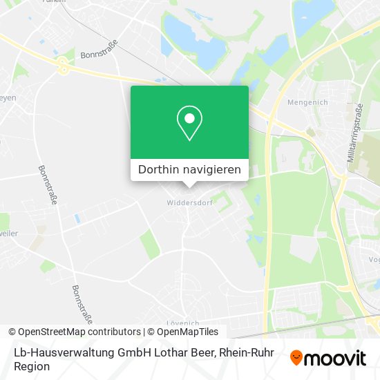 Lb-Hausverwaltung GmbH Lothar Beer Karte