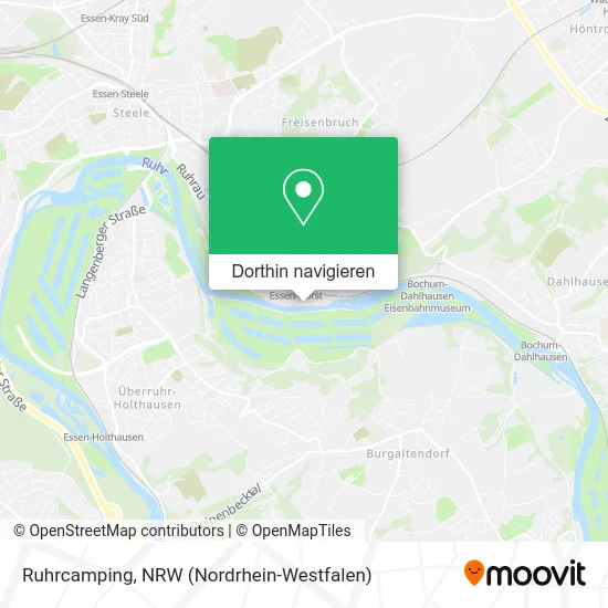 Ruhrcamping Karte