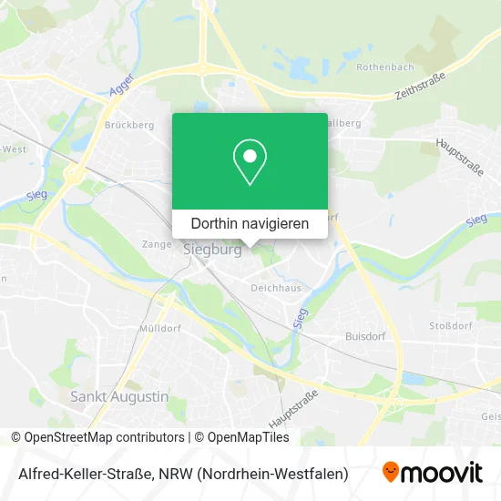 Alfred-Keller-Straße Karte