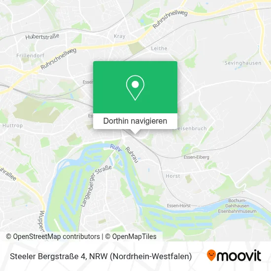 Steeler Bergstraße 4 Karte