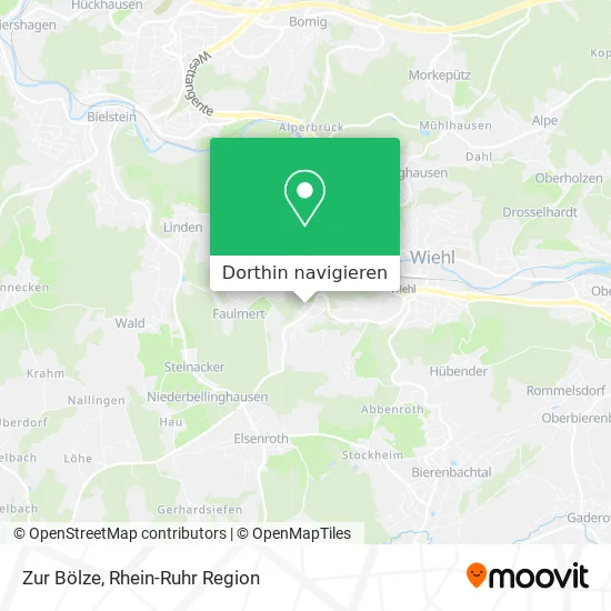Zur Bölze Karte