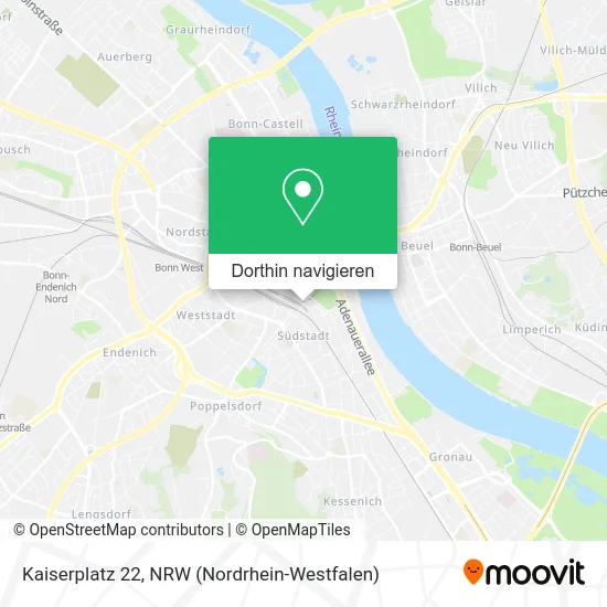 Kaiserplatz 22 Karte