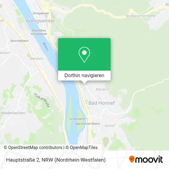 Hauptstraße 2 Karte