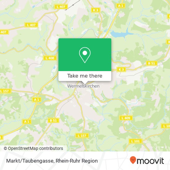 Markt/Taubengasse Karte