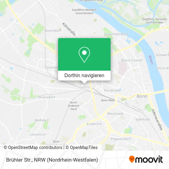 Brühler Str. Karte