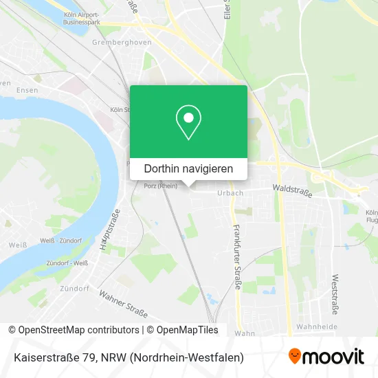 Kaiserstraße 79 Karte