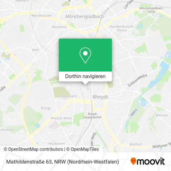 Mathildenstraße 63 Karte
