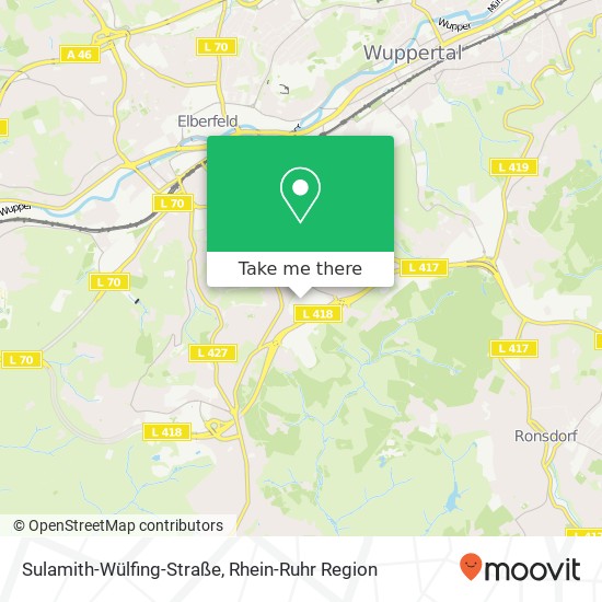 Sulamith-Wülfing-Straße Karte