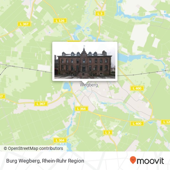 Burg Wegberg Karte