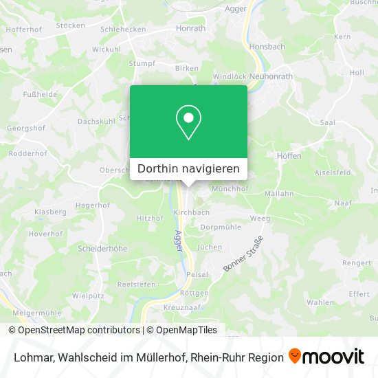 Lohmar, Wahlscheid im Müllerhof Karte