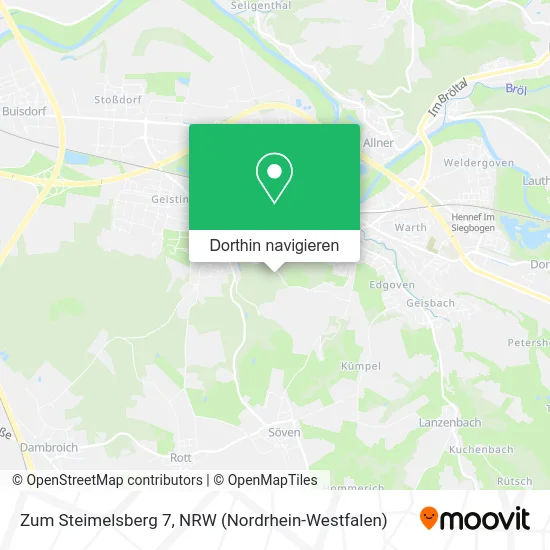 Zum Steimelsberg 7 Karte