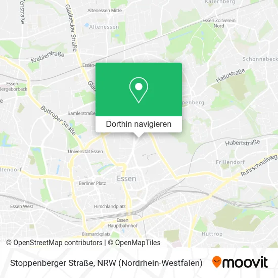 Stoppenberger Straße Karte