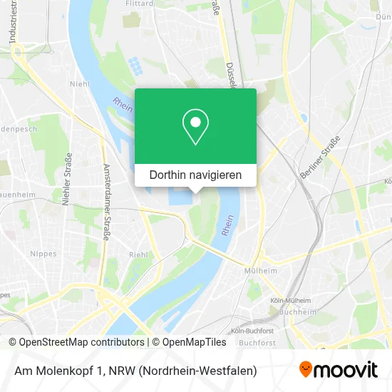 Am Molenkopf 1 Karte