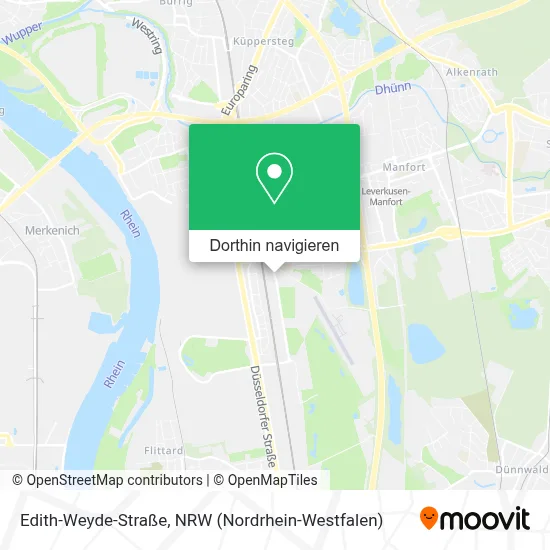 Edith-Weyde-Straße Karte