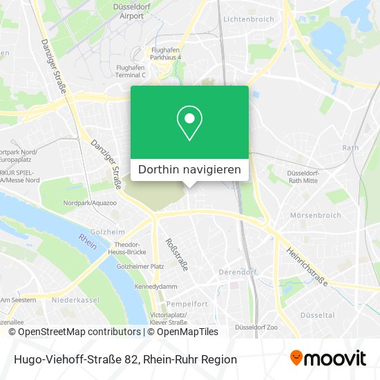 Hugo-Viehoff-Straße 82 Karte