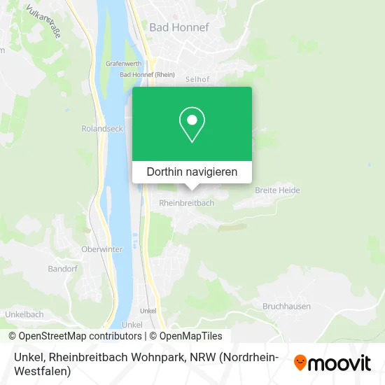 Unkel, Rheinbreitbach Wohnpark Karte