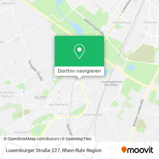 Luxemburger Straße 227 Karte