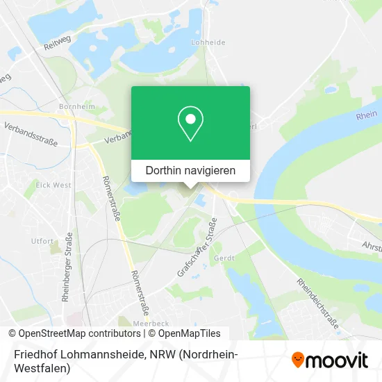 Friedhof Lohmannsheide Karte