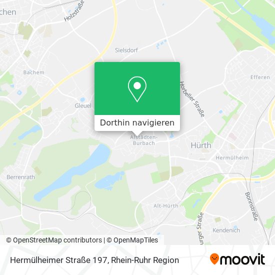 Hermülheimer Straße 197 Karte