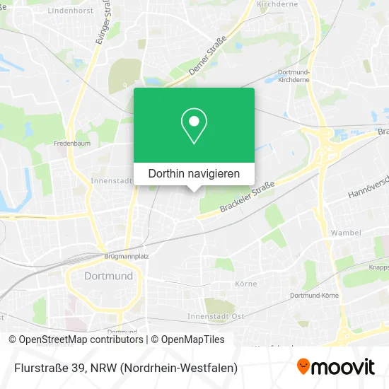 Flurstraße 39 Karte