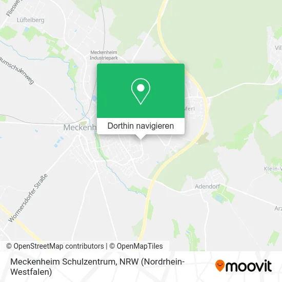 Meckenheim Schulzentrum Karte