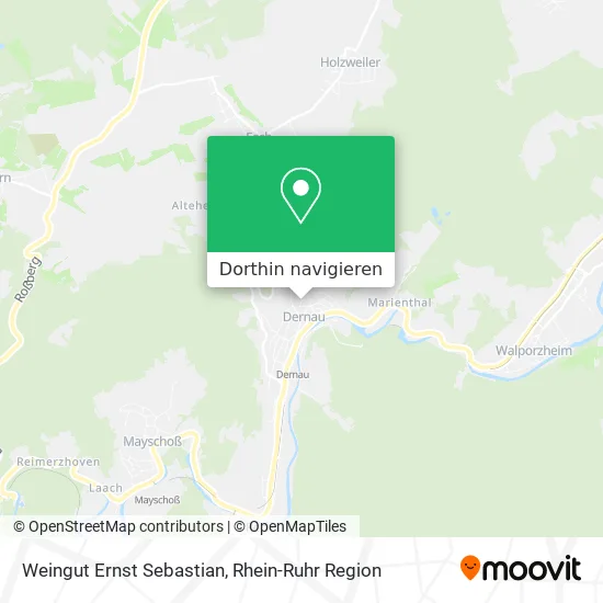 Weingut Ernst Sebastian Karte